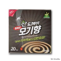 ZP_산도깨비 킬파프 모기향 -T1 파워킬 에프킬라 애프킬, 20매