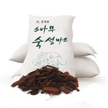 마이플랜트 [마이플랜트]소나무 바크 40L (숙성바크) 조경 난석 멀칭재 배양토 토양개량 대용량 분갈이흙, 중립(2~4cm)