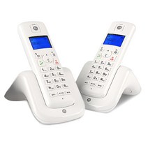 모토로라 디지털 무선전화기 Dual T201A, T201A(화이트 + 화이트)