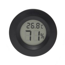 원형 미니 온도계 / 도마뱀 파충류 사육장 습도계