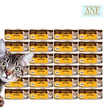 ANF 그레이비 고양이캔 80g X 24개입 -참치순살