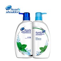 헤드앤숄더 쿨멘솔 샴푸 550ml+린스 550ml, 4세트