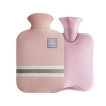 쏘냐도르 보온 물주머니 핫팩 2L + 커버, 핑크