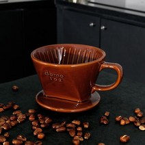 밤샤인드리퍼(대) 커피 용품 4컵 브라운 도자기 추출기, 상세페이지 참조, 상세페이지 참조, 상세페이지 참조