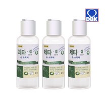 [제타]에탄올 62% 휴대용 손소독 세정제 50ml 3개, 단품