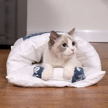 [생활/소품/최저가]_고양이이불 방석 강아지담요 쿠션 이불베게세트 강아지이불 고양이방석_36428EA, 핑크M