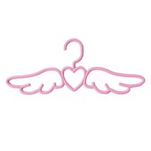 플라스틱 천사 날개 사랑 하트 옷걸이 스카프 넥타이 속옷 핸드백 저장