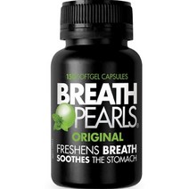 Breath Pearls 오리지널 프레션 브레스 수더 더 스토먹 150개입 소프트젤, 1개