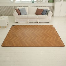 한일의료기 헤링본 우드 전기장판, 중형 전체난방 150×183