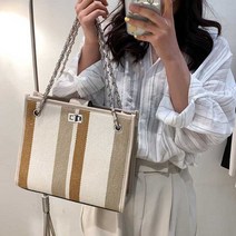 사각 여자가방 체인 토트백 숄더백 파우치세트