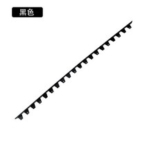 알루미늄 엣지 흙막이 잔디엣지 화단 분리대 스텐 정원 벨트, c 블랙 _H100  x W50두께 1