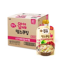 아이꼬야 맘스쿠킹 이유식 15개월부터, 소고기배추전골아기밥 x 10개