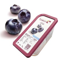 1805. 브와롱 냉동 블부베리퓨레 1kg 브아롱퓨레 브아롱블루베리퓨레 [하절기 아이스박스 무료]