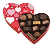 씨즈캔디 Sees Candies 초콜렛 8oz 발렌타인 데이 하트 초콜릿, 기본
