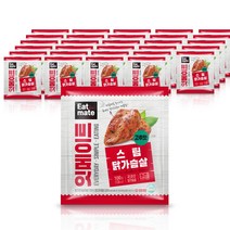 [랭킹닭컴] 잇메이트 스팀 닭가슴살 고추맛 100gx30팩(3kg), 단품