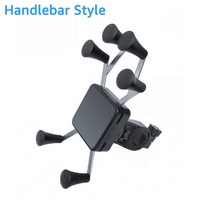 배달대행거치대 핸드폰 자전거 자석 6 claw bike mobile phone holder 핸들 바 오토바이 백미러 전화 스탠드 액세서리 moto Bicycle phone, 핸들바