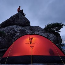 산들로 싱글월 한라 2.0 알파인 라이트2인용 텐트 SA-UB002, 레드