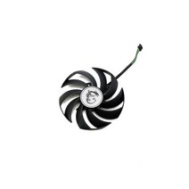 MSI Radeon RX 6950XT 6900XT 6800 6800XT 6750 XT GAMING X 트리오용 그래픽 카드 팬 PLD09210S12HH DC12V 0.40A 4 핀, 01 1 FAN, 1개