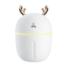 Royalways 휴대용 미니 가습기 쿨 미스트 아로마 에센셜 오일 디퓨저 300ml 아로마 디퓨저 vaporizers humifier kids home, 84x110mm, 화이트 2, ABS