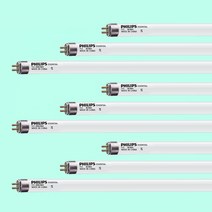 PHILIPS T5 TL5 Essential 14W 21W 28W 슬림 얇은 삼파장 형광등 형광램프, 28W-주광색-865-흰빛-필립스-2개