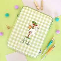 노트북파우치 - 빨강머리앤 11인치 (그린), 단품