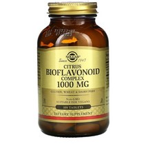 1+1 솔가 Solgar 고함량 비타민 P 바이오플라보노이드 1000mg 영양제 100정 2개세트 200일분