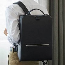 트렌디대직장인가죽백팩데일리서 무지 가방 데일리 가죽 여행용 패션 30대 백팩 트렌디 북 남성 6W57AECA