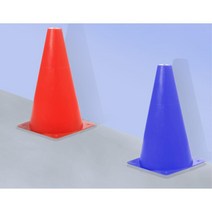 말랑말랑 연질재질 꼬깔 모양 라바콘 23.5cm 배너, 레드