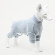 애견 단체복 커플티 체육대회강아지 반려견을 위한 부드러운 스판원단 잭펫 강아지 올인원 후리스, 카키