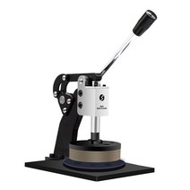 회전 시편 절단기 의류 샘플 원단 프레스 원형 자르기, 표준 커터 헤드 전자 저울 디스크