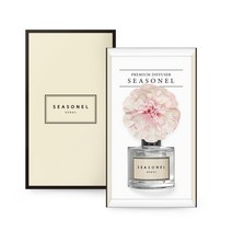 시즈넬 차량용 선물세트 디퓨저 50ml 지니아 핑크, 클린코튼, 1개