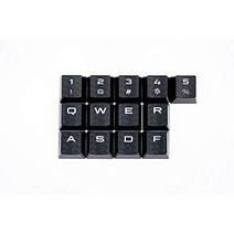기계식 키보드 키캡 미끄럼 방지 디자인 백라이트 OEM 체리 MX 키캡 FPS 키캡 전문 게이밍 키캡 (블랙)