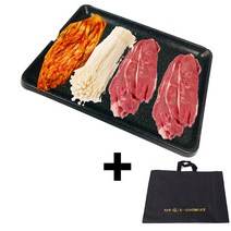기름안튀는 연기안나는 냄새안나는 불판 매직쿡킹팬+보관전용가방, 1개, 매직쿡킹팬2호