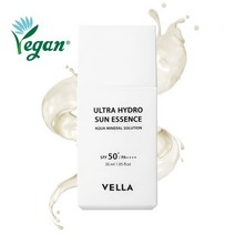 비건 선크림 벨라 끈적임없는 촉촉한 하이드로 선에센스 30ml