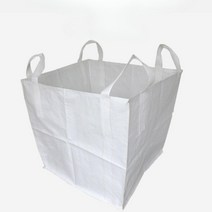 1톤 마대 톤백 방수 슬러지 산업용 폐기물 낙엽 포대 모래 대형 자루, G.01타입1mx1mx1m