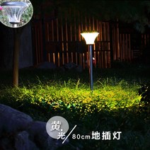 솔라라이트 태양열 정원등 야외 신농촌 실외 가로등 가정용 띠 막대 1 8메터 중국식 엔틱 LED 2042823751, 업그레이드 80cm 뒤꽂이 등 (엘로