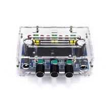 xh-a305 dc12 24v 100w + 50w 2 5.0 블루투스 앰프 보드 듀얼 tpa3116d2 2.1 채널 오디오베이스 서브 우퍼 aux 앰프 모듈, 껍질로