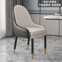 럭셔리 다이닝 체어 북유럽 감성 레스토랑 식탁 의자, F