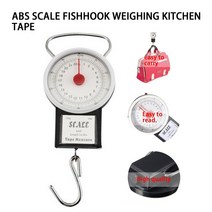 매달림저울 22kg 휴대용 행잉 ABS 플라스틱 규모 낚시 후크 테이프 측정 후크 규모 짐 무게 저울과 무게 부엌