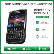 블랙 베리 볼드 9780 클래식 언락폰 단장 한 휴대 전화 GSM 좋은 1 년 보증, 02 Black, 02 full set