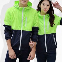 남성 바람막이 점퍼 후드 윈드브레이커 W059J