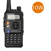 무전기 워키토키 새로운 baofeng uv-s9 plus 10w 높은 강력한 워키 토키 cb 라디오 트랜시버 50km 장거리 휴대용 사냥 업그레이드 uv-5r, 협력사, 10w 블랙