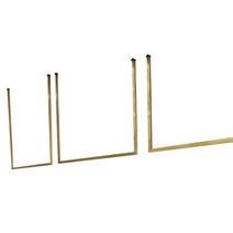 스튜디오 웨딩 드레스 행거 전용 북유럽 웨딩샵 스틸, 스테인리스골드 100 길이 100 높이