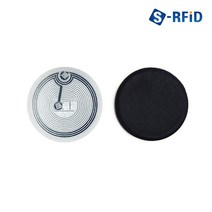 도어락 스티커 태그 RFID 복사 복제 반복수정 디지털 도어록 MF 13.56Mhz 14443A 라벨 스티커, 03.RFID태그+안티메탈(No.15T)