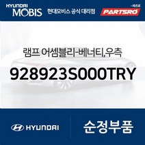 배너티 램프(화장등) 조수석 (928923S000TRY) 아반떼 I30 코나 투싼 현대모비스부품몰