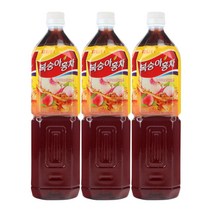 담터 복숭아홍차 액상 1.5Lx3병, 1.5L
