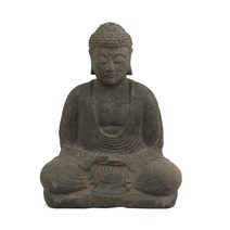 같은공간-좌불21cm 부처님 명상 부처님조형물 불교용품 조형물 부처님소품 돌조각품 부처님 불상기도-SS, 본상품, 본상품