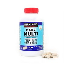 커클랜드 데일리 멀티 비타민 미네랄 1515mg 500정