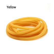 고무호스 1M 1.7 2 3 5 6mm 자연 라텍스 고무 튜브 야외 사냥 슈팅 탄성 밴드 전술, [01] Beige, [04] 3x6mm, 01 Beige_04 3x6mm