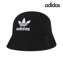 아디다스 아디다스 모자 아디컬러 클래식 스톤워시드 버킷햇 블랙 IC0009, OSFL